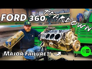 I DISASSEMBLED my Ford FE 360 Big Block and Found BROKEN PARTS!