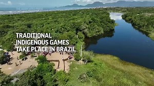Traditional Indigenous games held in Brazil