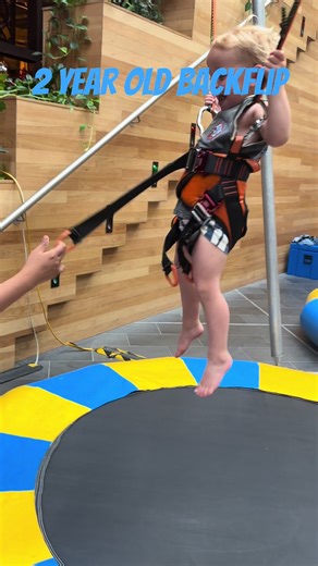 2 year old baby doing backflips #baby #2yearold #flip