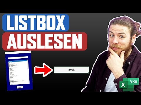 ListBox Doppelklick Eintrag auslesen | Excel VBA