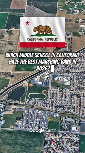 which middle school in California have the best marching band in 2026? #fyp #middleschool #california