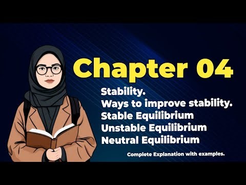Stability & Types of Equilibrium | Stable, Unstable & Neutral Equilibrium | Class 9 Physics