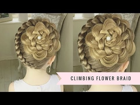 The Climbing Flower Braid by SweetHearts Hair