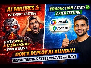 Production-Ready GenAI Testing System | Gemini API Quality Gate using Pytest(Real Industry Use Case)