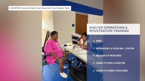 Red Cross Training Available