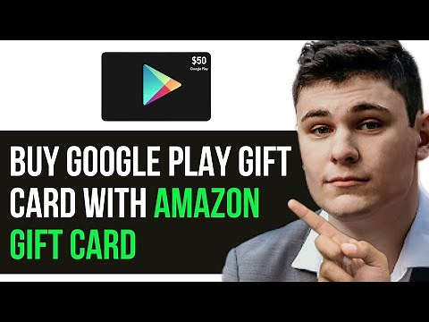 HOW TO BUY GOOGLE PLAY GIFT CARD WITH AMAZON GIFT CARD 2024! (FULL GUIDE)
