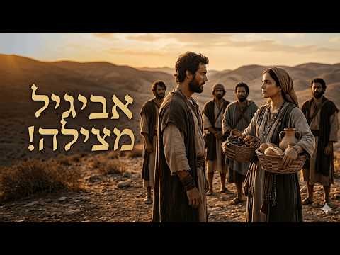 תנ"ך שמואל א פרק כה - אביגיל מצילה את המצב! 🌟