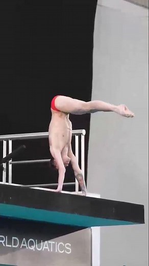 High Dive from 10m Platform Smooth Entry!