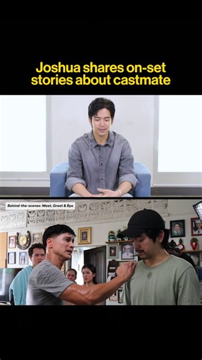 2.3K views · 190 reactions | What Joshua Garcia learned from filming 'Meet, Greet & Bye' | Reel Revelations In this exclusive interview, Joshua Garcia reveals behind-the-scenes secrets from the set of "Meet, Greet & Bye" — from filming the confrontation scene to how the film influenced him to spend more time with his parents. #MeetGreetAndBye #JoshuaGarcia #reels | ABS-CBN Film Productions Inc. (Star Cinema) | Facebook