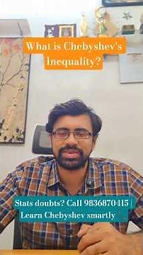 What is Chebyshev’s Inequality? Simple Stats Concept Explained | #Statistics #Chebyshev #ISIPrep