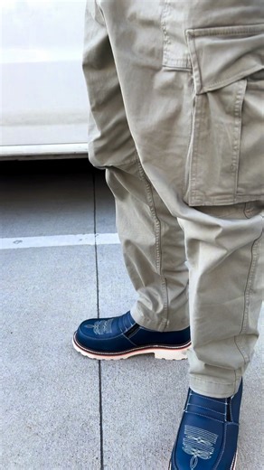 NOW IN BLUE 🔵 Western Flex Zipper Dual Density Sole Lightweight Work Boots #workboots #bluecollarboys #botasdetrabajo | King Welt