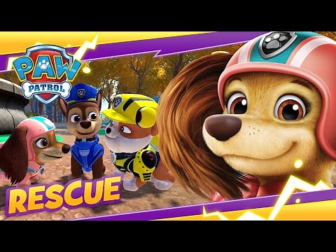 Liberty and Pups Rescue Chase and Luke Stars - PAW Patrol - Cartoon and Game Rescue Episode