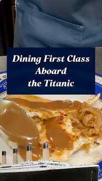 The Titanic's 1st Class Chicken Lyonnaise