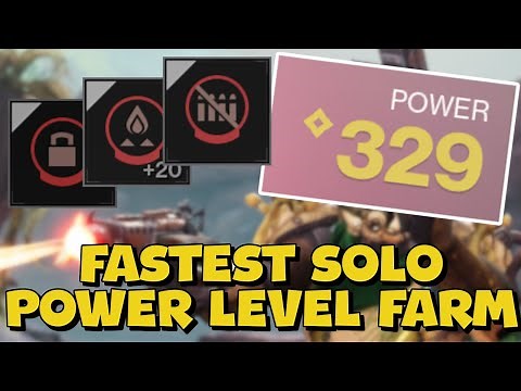 The Fastest SOLO Power Grind In Destiny 2