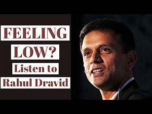 Motivational and Inspirational Speech - Rahul Dravid (Rahul dravid inspirational video)
