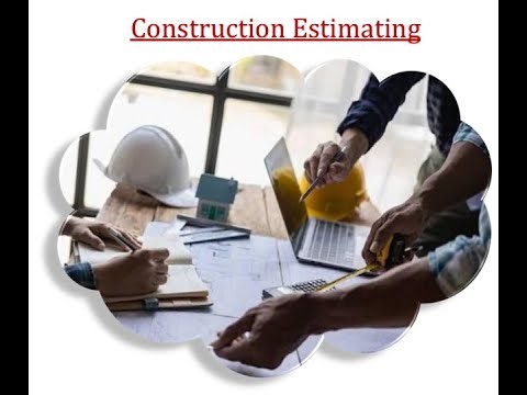 Construction Estimating Lecture Video 1