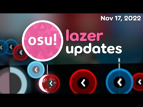 lazer updates - November 17, 2022