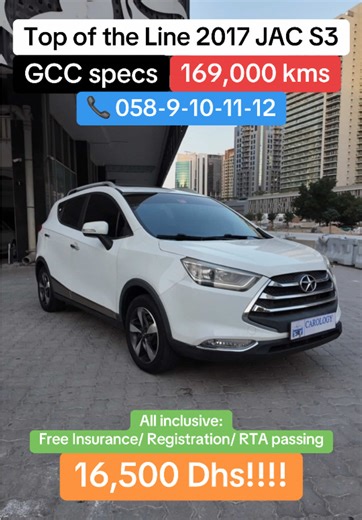 2017 JAC S3 for Sale - Only $16,500 with Features