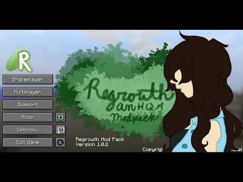 Minecraft Regrowth, a 1.7.10 Hardcore Questing Modpack Full VOD part 5