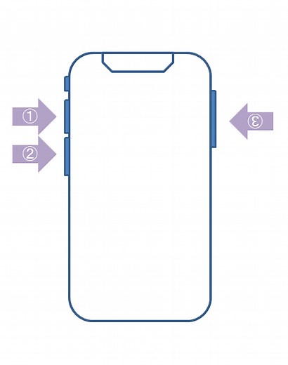 iPhone12 mini、iPhone12 Pro Maxの電源が切れない！フリーズ時の強制再起動する方法