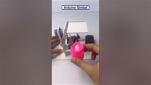 Arduino Servo Gimbal🔥DIY Camera Stabilizer #shorts #arduino #arduinoprojects #diyprojects