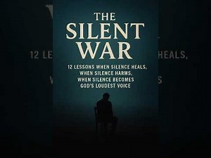 THE SILENT WAR: 12 Lessons When Silence Heals, Hurts & Becomes God’s Loudest Voice | A Life-Change]