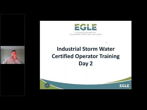 Industrial Storm Water Certified Operator Training Webinar Part 2