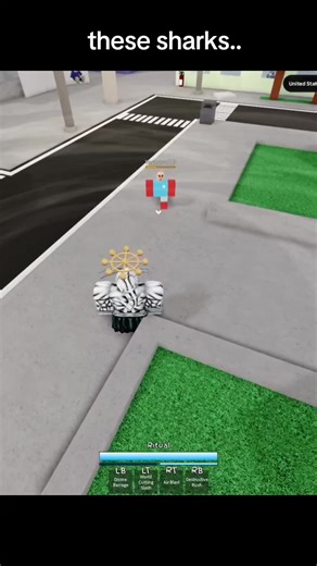 Sharknado-Inspired Jujutsu Kaisen Moves in Roblox