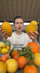 Trying weird citrus fruits | Anna Antonje