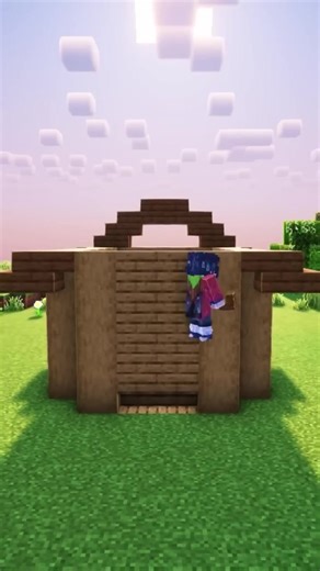 Minecraft Storage Room🏠 #minecraft #minecraftbuilding #minecrafttutorial #fyp