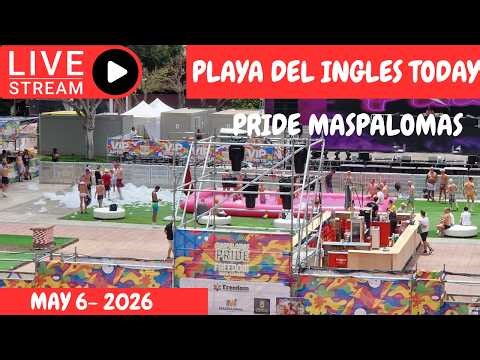 Gran Canaria LIVE 🔴PLAYA DEL INGLES TODAY - MAY 7- 2026