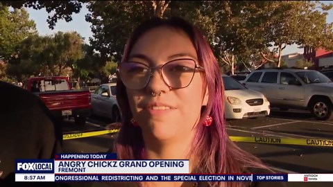Hot-chicken Angry Chickz fans line up in Fremont