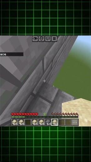 Sand Clutch Practice In Minecraft #viral #shorts