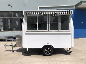 mini donut food truck food concession trailer food wagon ice cream cart
