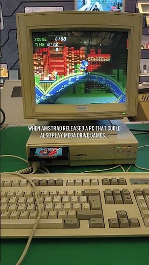 When Amstrad Released a PC That could Also Play Mega Drive Games