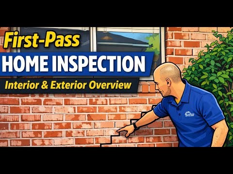First-Pass Home Inspection | Interior & Exterior Overview - The Houston Home Inspector