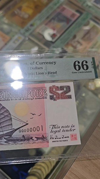 Explore Special Serial Number Banknotes in Singapore
