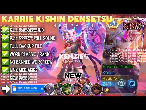 Script Skin Karrie Kishin Densetsu No Password | Full Effect Voice | Patch Terbaru