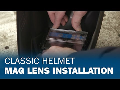 How to Install the Magnifying Lens in Your Classic Helmet