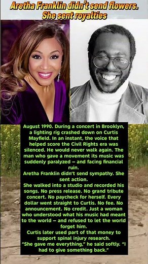 After the stage took everything from Curtis Mayfield, who helped him recover?