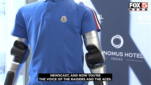 11K views · 40 reactions | Is this humanoid robot the future of hospitality in Las Vegas? Meet Oto. | FOX5 Las Vegas | Facebook