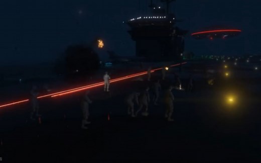 【GTA OL】 NPC战争丨美国陆军vs绿色外星人