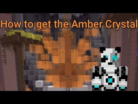 How to Find the Amber Crystal (hypixel skyblock)