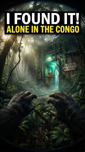 Gorilla Camera Reveals a Secret Jungle Laboratory #trending #viral #youtubeshorts #ytshorts