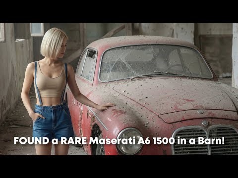 FOUND a RARE Maserati A6 1500 in a Barn!