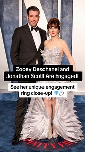 15K views · 82 reactions | Zooey Deschanel and Jonathan Scott are Engaged! Here are all the details on her unique engagement ring!  | BRIDES | Facebook