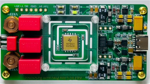 TI超级电压基准REF80简单测试