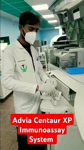 Advia Centaur XP Immunoassay System Fully automated biochemistry analyzer #shorts #biochemistry