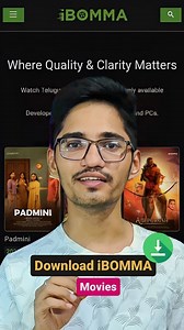 996K views · 11K reactions | Download Movies From iBOMMA  Save this!... Follow @tech_with_yesh for more tech tips. #tech #techintelugu #telugutech #techwithyesh #instagram #instareels #instagramtips #trending #viral #explore #1streel #newreel #techreels #technews #crazy | Tech With Yesh | Facebook