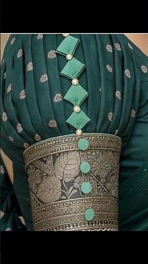 Stylish & Trendy saree Blouse patterns 🌸 # Blouse #shortsfeed #fashion2025 #Design.